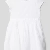 S.Oliver RED LABEL Kleid Mit Lochstickerei - Weiß
