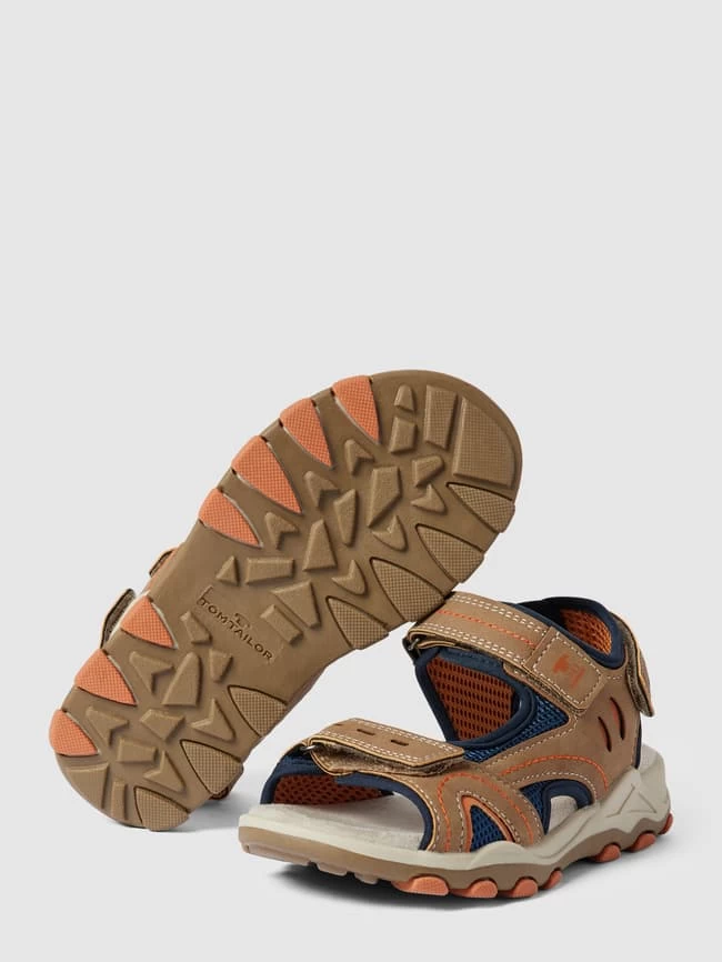 Tom Tailor Sandalen Mit Label-Detail - Sand 4 Tom Tailor Sandalen Mit Label-Detail - Sand – Bild 4