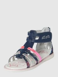 Tom Tailor Sandalen Mit Label-Stitching - Marineblau