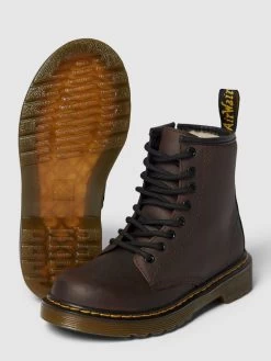 Dr. Martens Boots Mit Label-Details Modell '1460 Serena' - Dunkelbraun -Kindermoden Kunterbunt 9gs32jqga1ak6j269cokcki46t8kojij9gsj8jhn6p43gja261148h2f84r46li99p2l6i2j9t5lchq860o3cp356kom2dhg68rjidpk6gqjiohn75gmcdpn6kq6apj465ijepg