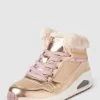 SKECHERS Sneaker Mit Kunstfell Modell 'UNO' - ROSE GOLD