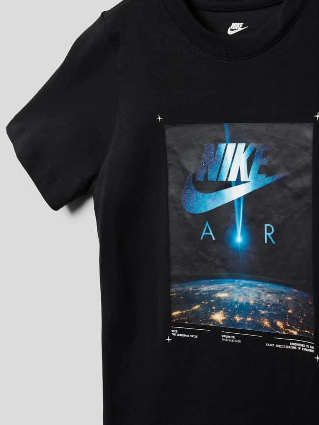Nike T-Shirt Mit Label-Print - Schwarz 2 Nike T-Shirt Mit Label-Print - Schwarz – Bild 2
