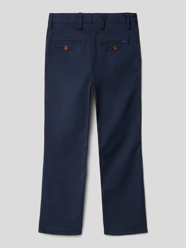 Gant Chino Mit Französischen Eingrifftaschen - Marineblau 3 Gant Chino Mit Französischen Eingrifftaschen - Marineblau – Bild 3