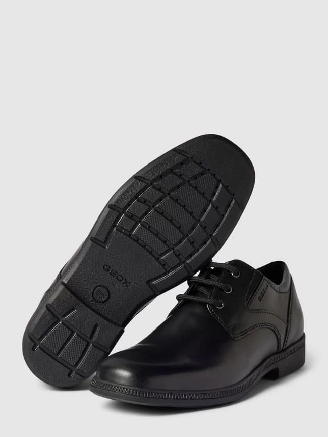 Geox Derbys Mit Atmungsaktiver Sohle - Schwarz 4 Geox Derbys Mit Atmungsaktiver Sohle - Schwarz – Bild 4