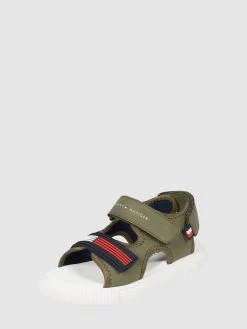 T.Hilfiger Kids Shoes Sandalen Mit Klettverschluss - Khaki