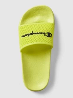 CHAMPION Slides Mit Label-Detail - Hellgelb -Kindermoden Kunterbunt 9kp4uhi88l154jqh8p6j4h24ako3gcqa8p4j6c9ha144ij2990p50i1l8l954gam9934shqi6pa3el2hap3m4opm75ijep9nc9im2chk6kpjiob16oojcd1ic8sm8opp6srjee8