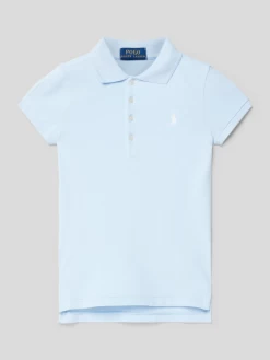 Polo Ralph Lauren Teens Poloshirt Mit Label-Stitching - Bleu