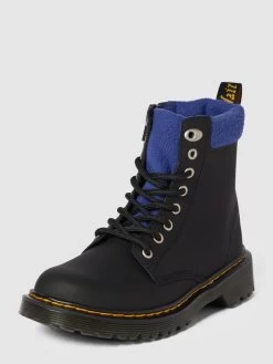 Dr. Martens Schnürstiefel Mit Label-Details Modell 'Collar' - Schwarz