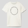 Tom Tailor T-Shirt Mit Statement-Print - Offwhite