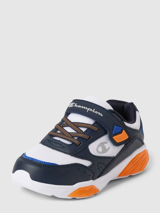 CHAMPION Sneaker Im Colour-Blocking-Design Modell 'WAVE' - Marineblau 1 CHAMPION Sneaker Im Colour-Blocking-Design Modell 'WAVE' - Marineblau