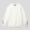 Tommy Hilfiger Teens Sweatshirt Mit Label-Details - Offwhite