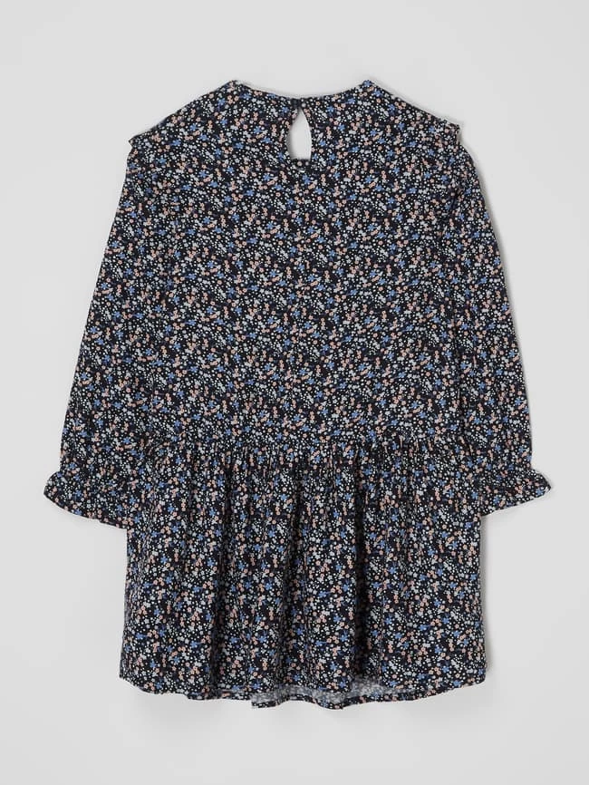 Tom Tailor Kleid Aus Viskose - Marineblau 3 Tom Tailor Kleid Aus Viskose - Marineblau – Bild 3