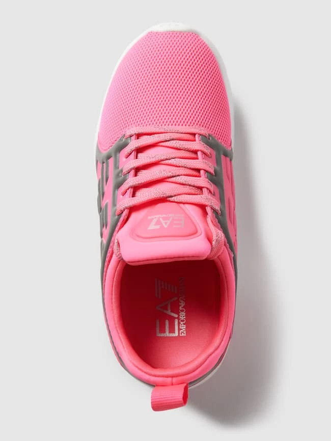 EA7 Emporio Armani Sneaker Mit Label-Details Modell 'A RACER MINIME' - Pink 3 EA7 Emporio Armani Sneaker Mit Label-Details Modell 'A RACER MINIME' - Pink – Bild 3