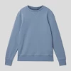 Jack & Jones Sweatshirt Mit Rundhalsausschnitt Modell 'BASIC SWEAT CREW NECK' - Stein