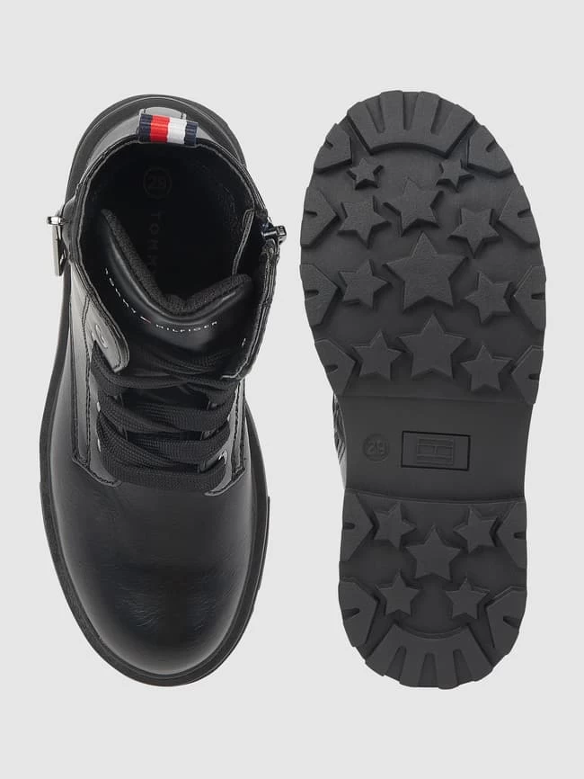 T.Hilfiger Kids Shoes Boots In Leder-Optik - Schwarz 4 T.Hilfiger Kids Shoes Boots In Leder-Optik - Schwarz – Bild 4