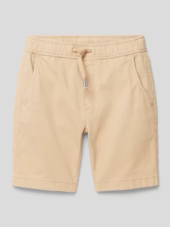 Tom Tailor Sweatshorts Mit Elastischem Bund - Sand