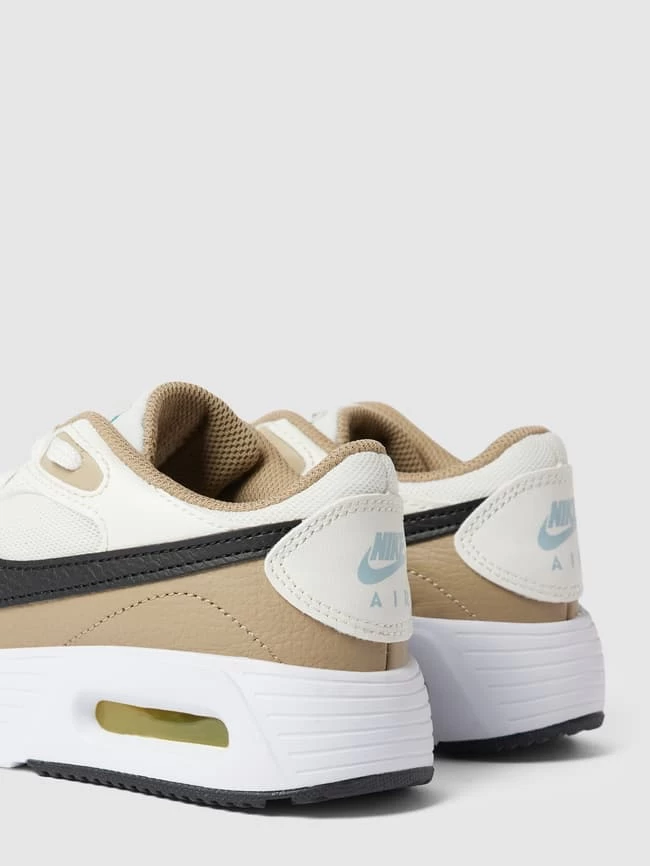 Nike Sneaker Mit Kontrastiven Label-Details Modell 'AIR MAX' - Weiß 2 Nike Sneaker Mit Kontrastiven Label-Details Modell 'AIR MAX' - Weiß – Bild 2