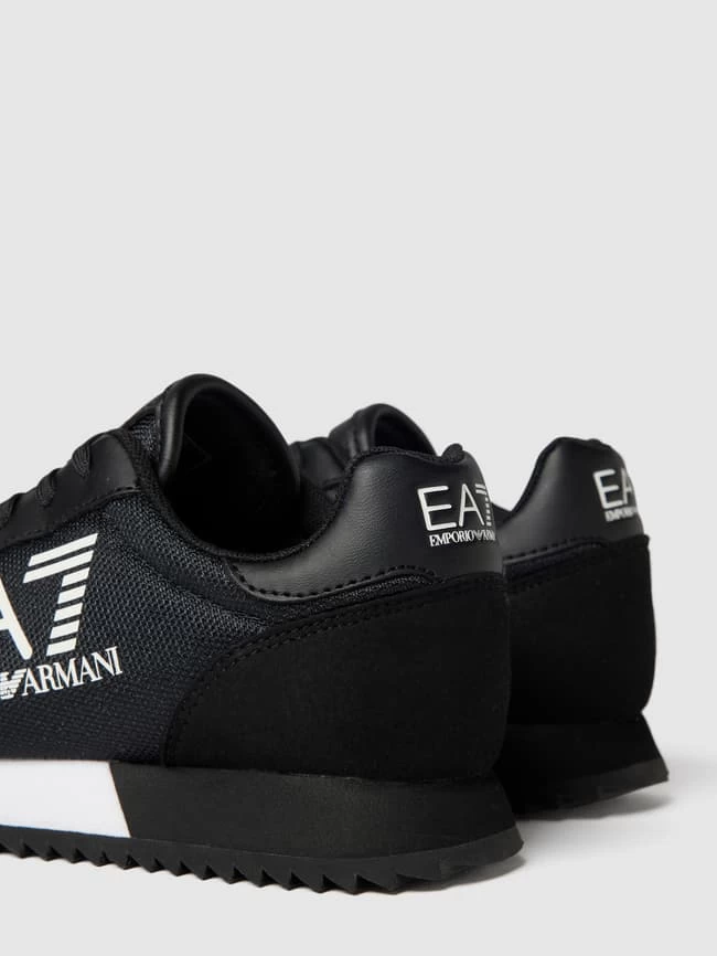 EA7 Emporio Armani Sneaker Mit Label-Prints - Schwarz 2 EA7 Emporio Armani Sneaker Mit Label-Prints - Schwarz – Bild 2