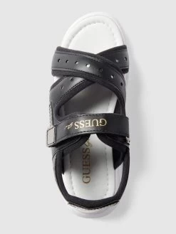 Guess Sandalen Mit Label-Print Modell 'MURIEL' - Schwarz -Kindermoden Kunterbunt 9or30ihga16kid21955k6cql8t6kgkq26174sdq3ah1k4hpi9984icpn88pj2ji48p34chih9t73egi79go3cc1g64rj0cpp6osjed9k6krm6e9nc8omapj46sq3cdpkc4o38p0