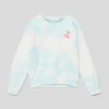 Staccato Sweatshirt Mit Paillettenbesatz - Blau