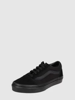 Vans Sneaker Aus Leder Und Textil Modell 'Old Skool' - Schwarz