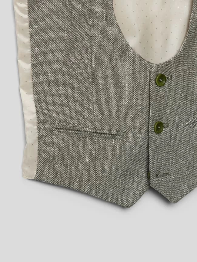 G.O.L. Weste Mit Knopfleiste - Schilf 2 G.O.L. Weste Mit Knopfleiste - Schilf – Bild 2