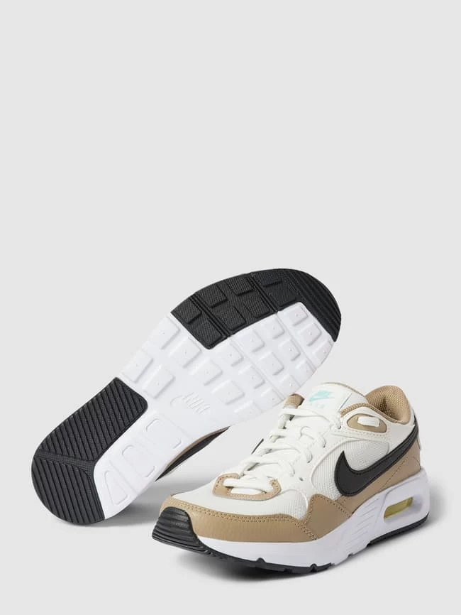 Nike Sneaker Mit Kontrastiven Label-Details Modell 'AIR MAX' - Weiß 4 Nike Sneaker Mit Kontrastiven Label-Details Modell 'AIR MAX' - Weiß – Bild 4