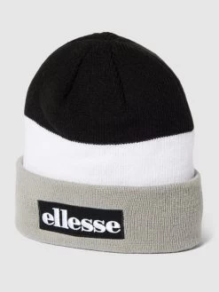 Ellesse Beanie Mit Label-Stitching Modell 'Jolli' - Mittelgrau