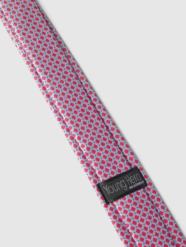 Paul Dantus Krawatte Mit Strukturmuster - Rot 3 Paul Dantus Krawatte Mit Strukturmuster - Rot – Bild 3