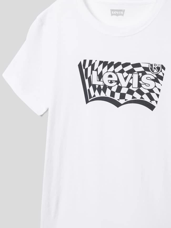 Levi’s® Kids T-Shirt Mit Label-Print - Weiß 2 Levi’s® Kids T-Shirt Mit Label-Print - Weiß – Bild 2