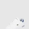 Lacoste Sneaker In Leder-Optik Modell 'Powercourt' - Weiß