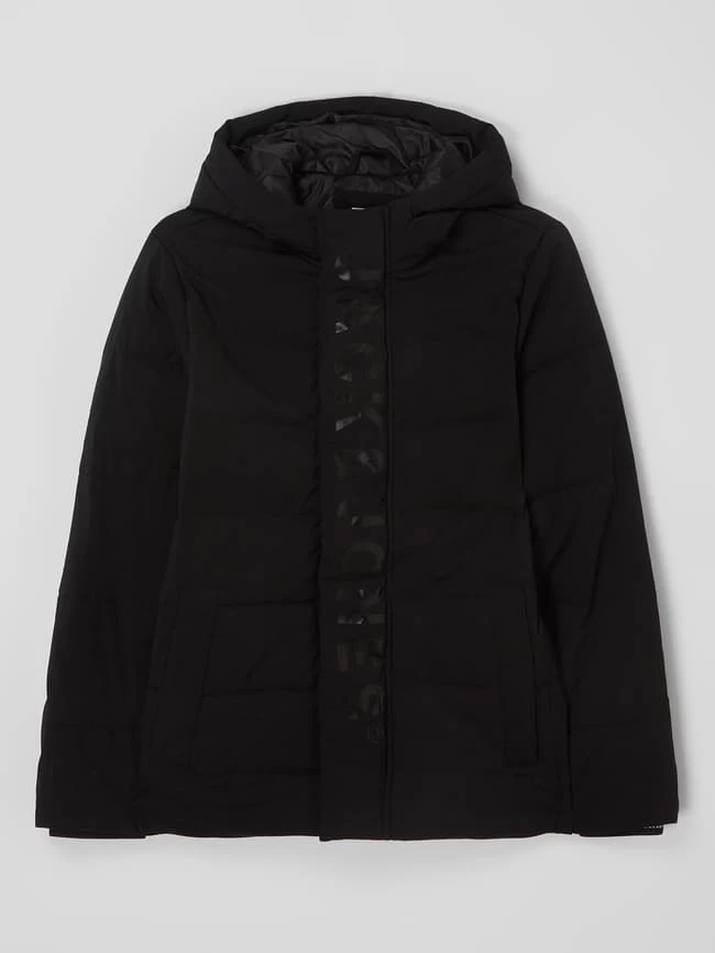 Jack & Jones Steppjacke Mit Kapuze Modell 'Orclean' - Schwarz 1 Jack & Jones Steppjacke Mit Kapuze Modell 'Orclean' - Schwarz