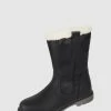 Tom Tailor Boots Mit Kunstfellfutter - Schwarz