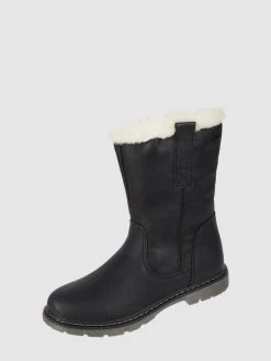 Tom Tailor Boots Mit Kunstfellfutter - Schwarz