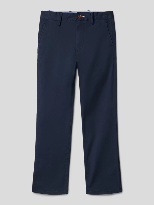 Gant Chino Mit Französischen Eingrifftaschen - Marineblau 1 Gant Chino Mit Französischen Eingrifftaschen - Marineblau