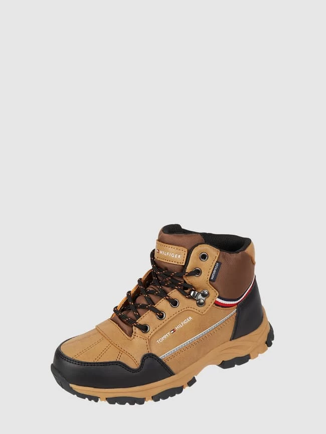 T.Hilfiger Kids Shoes Boots Mit Schnürverschluss - Cognac 1 T.Hilfiger Kids Shoes Boots Mit Schnürverschluss - Cognac