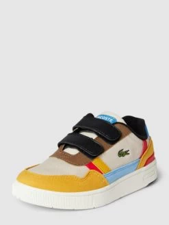 Lacoste Sneaker Im Colour-Blocking-Design Modell 'T-CLIP' - Beige