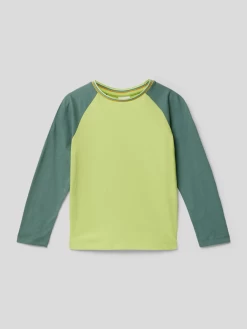 S.Oliver RED LABEL Longsleeve Mit Rundhalsausschnitt - Apfelgrün