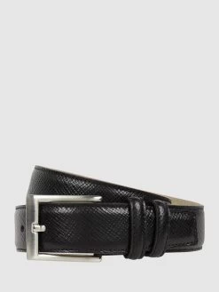 G.O.L. Gürtel Aus Leder - Schwarz