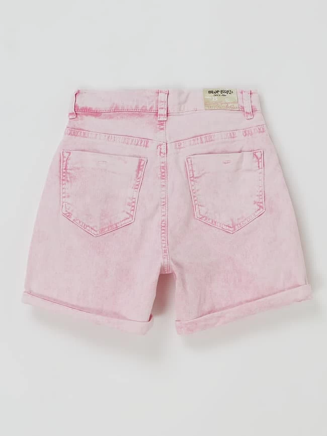 Blue Effect Balloon Fit Jeansshorts Mit Regulierbarer Bundweite - Pink 4 Blue Effect Balloon Fit Jeansshorts Mit Regulierbarer Bundweite - Pink – Bild 4