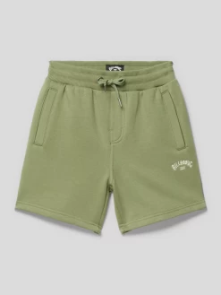 Billabong Shorts Mit Label-Stitching Modell 'ARCH' - Olivgrün