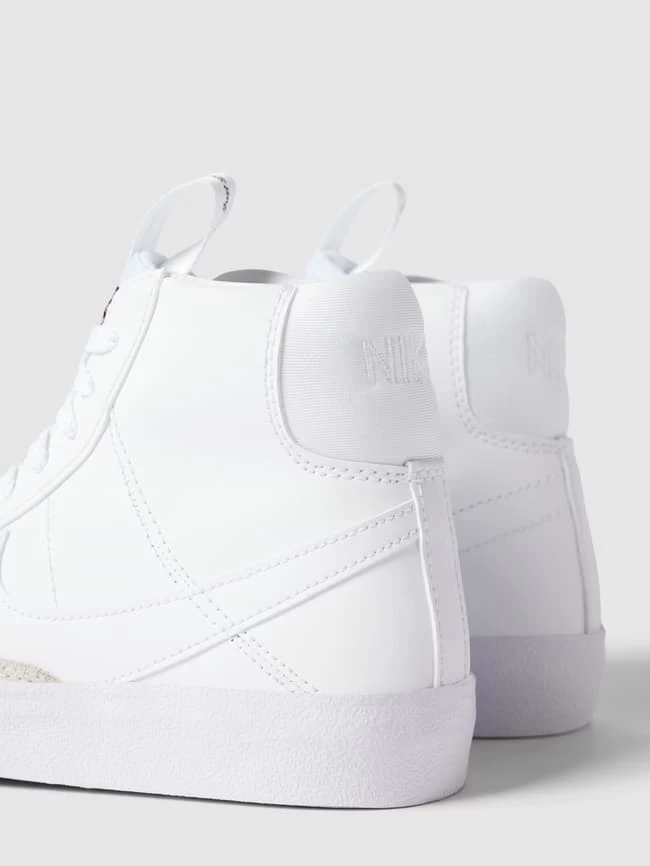 Nike High-Top-Sneaker Mit Kontrast-Besatz Modell 'Blazer' - Weiß 2 Nike High-Top-Sneaker Mit Kontrast-Besatz Modell 'Blazer' - Weiß – Bild 2
