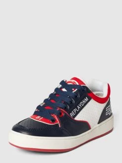 Replay Sneaker Mit Label-Details Modell 'COBRA' - Marineblau