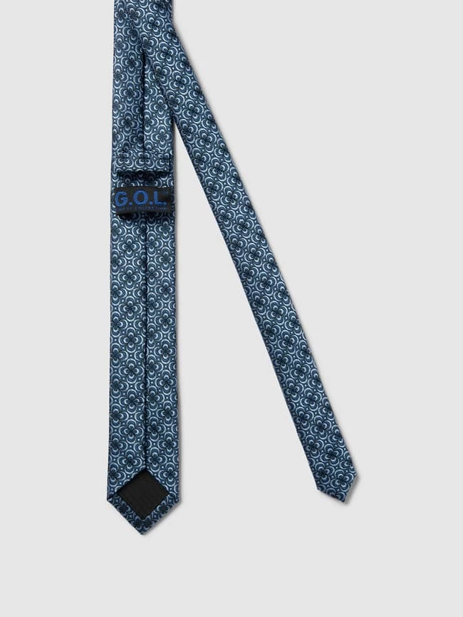 G.O.L. Krawatte Mit Allover-Muster - Bleu 2 G.O.L. Krawatte Mit Allover-Muster - Bleu – Bild 2
