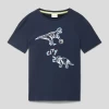 S.Oliver RED LABEL T-Shirt Mit Motiv-Print - Marineblau