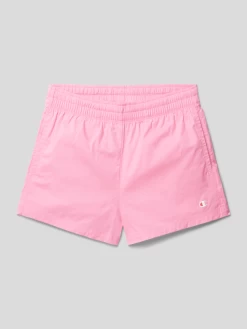 CHAMPION Shorts Mit Logo-Print - Pink