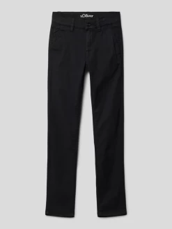 S.Oliver RED LABEL Hose Mit Französischen Eingrifftaschen - Schwarz