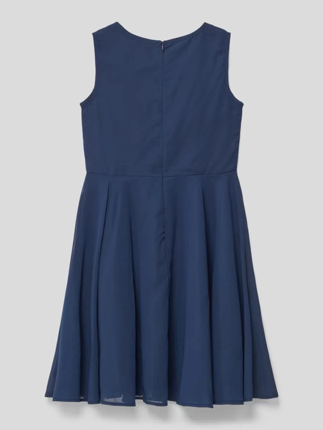 Happy Girls Kleid Mit Paillettenbesatz - Marineblau 3 Happy Girls Kleid Mit Paillettenbesatz - Marineblau – Bild 3
