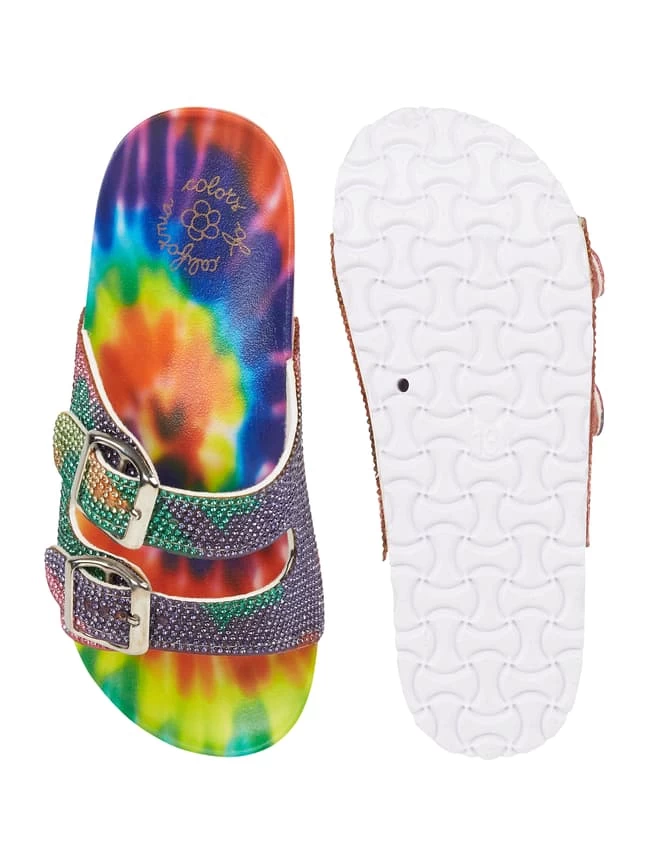 Colors Of California Sandalen Mit Strasssteinen - Pink 4 Colors Of California Sandalen Mit Strasssteinen - Pink – Bild 4