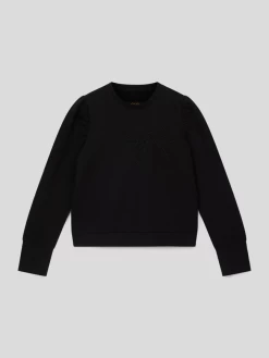 OVS Sweatshirt Mit Motiv-Stitching - Dunkelgrau